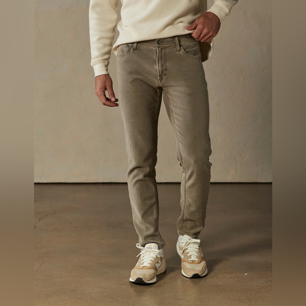 The Normal Brand Comfort Terry Pant Taupe 33/30